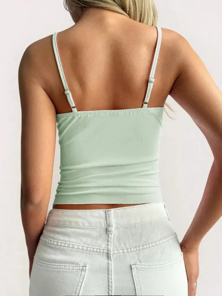 Lace Trim V - Neck Cami Top - Update AvenueTanks & CamisTrendsi100100764011193100100764011193aa72f6ea - decd - 46d7 - 8f72 - 39917e696850 - Max - OriginLight Green