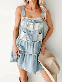 Lace - Trimmed Tiered Denim Mini Dress - Update AvenueDenim Dresses & SkirtsTrendsi10010097598387610010097598387615bffaeb - bd74 - 4459 - ab09 - 78c3fe49e943 - Max - OriginLight Blue