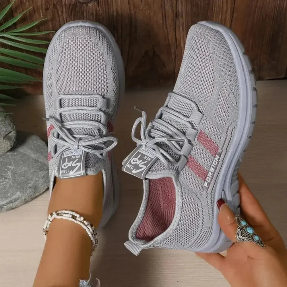 Lace Up Breathable Mesh Athletic - Update AvenueTrendsi100600670180245100600670180245Lace Up Breathable Mesh AthleticGray