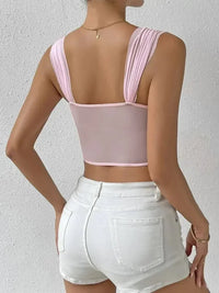Lace - Up Flower Sweetheart Neck Cami - Update AvenueFestival VibesTrendsi10010083256123810010083256123837f0aa6d - 9a30 - 40db - bc09 - dddd309e0637 - MaxBlush Pink