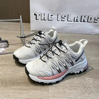 Lace - Up Mesh Platform Athletic Shoes - Update AvenueTrendsi100600010051106100600010051106Lace - Up Mesh Platform Athletic ShoesGray