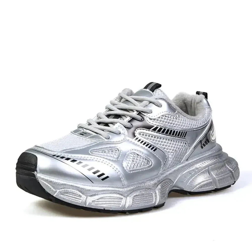 Lace Up Platform Athletic Shoes - Update AvenueTrendsi100600850151403100600850151403Lace Up Platform Athletic ShoesSilver