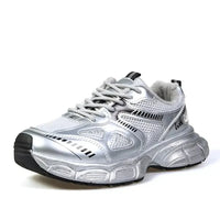 Lace Up Platform Athletic Shoes - Update AvenueTrendsi100600850151403100600850151403Lace Up Platform Athletic ShoesSilver