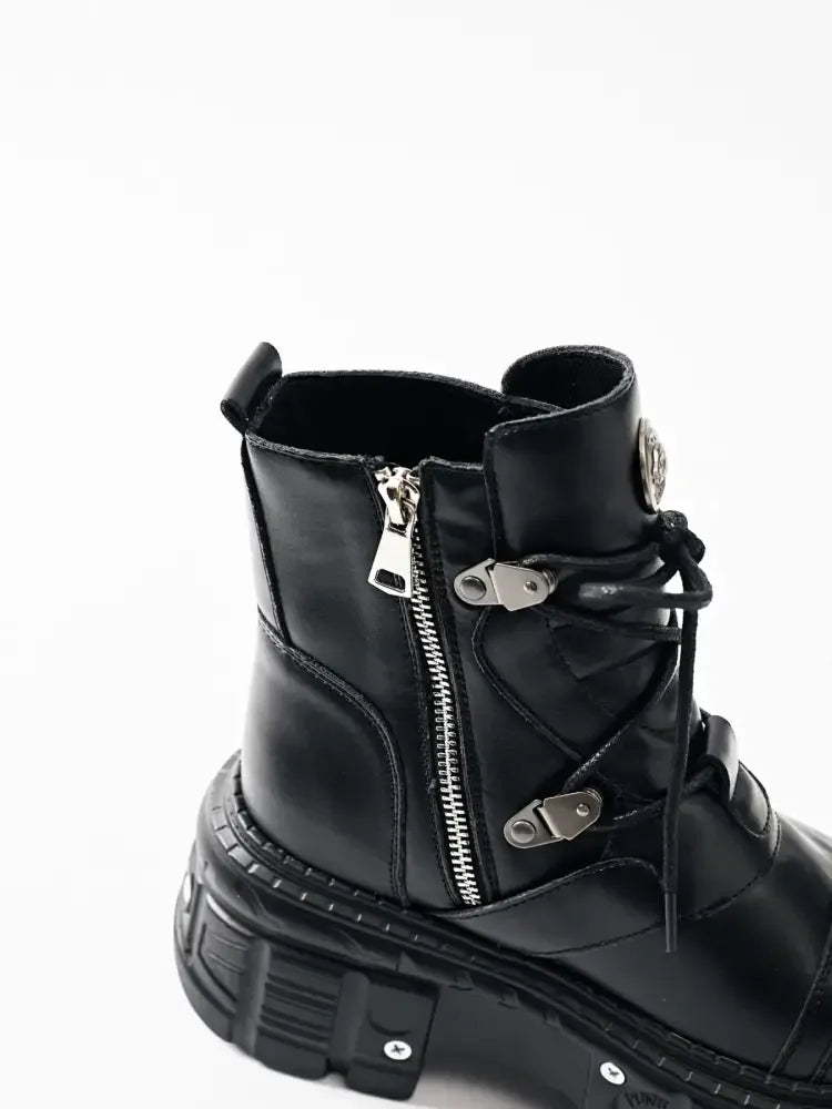 Lace Up Platform Boots