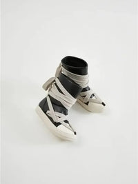 Lace - Up Round Neck Sneaker Boots - Update AvenueTrendsi100600176517902100600176517902Lace - Up Round Neck Sneaker BootsBlack