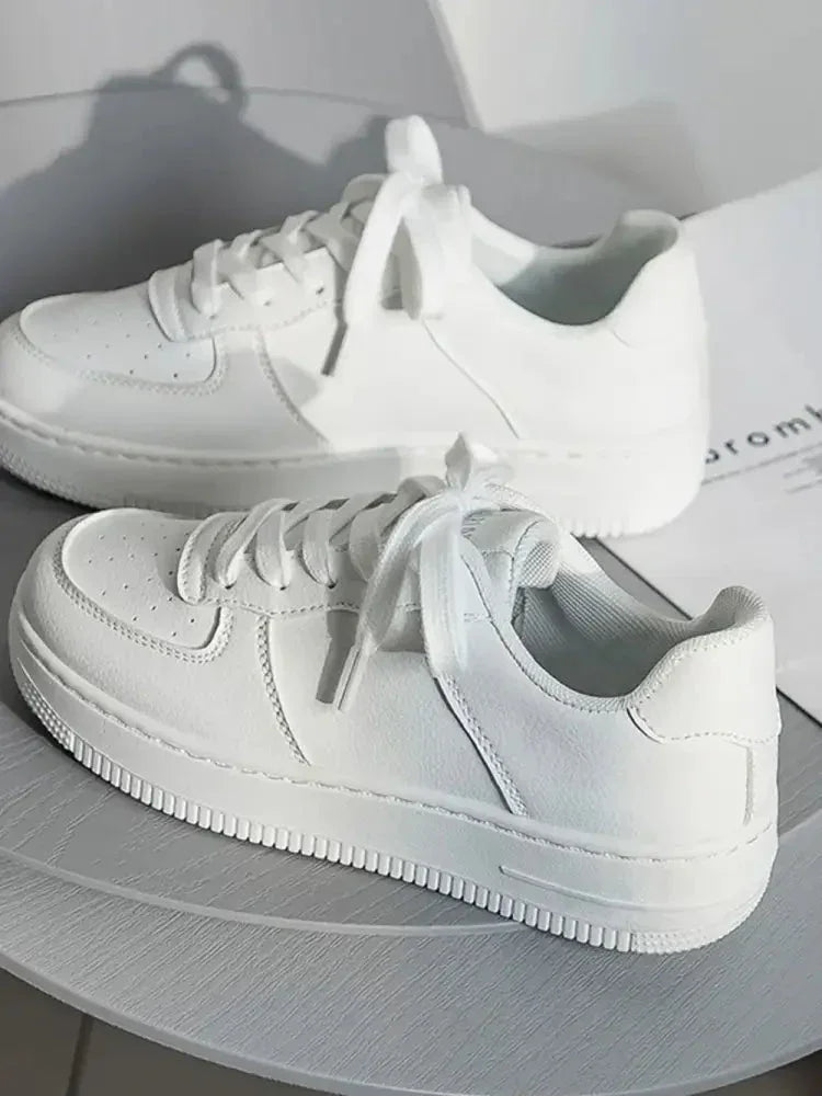 Lace Up Round Toe Platform Shoes - Update AvenueTrendsi100600286471230100600286471230Lace Up Round Toe Platform ShoesWhite