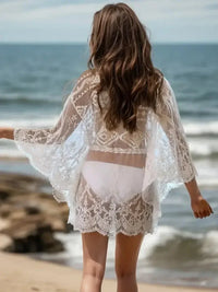 Lace V - Neck Three - Quarter Sleeve Cover Up - Update AvenueTrendsi100100101534526100100101534526eea83c3e - 76c9 - 4f7a - b7d7 - 7ab0e8096a8b - MaxWhite