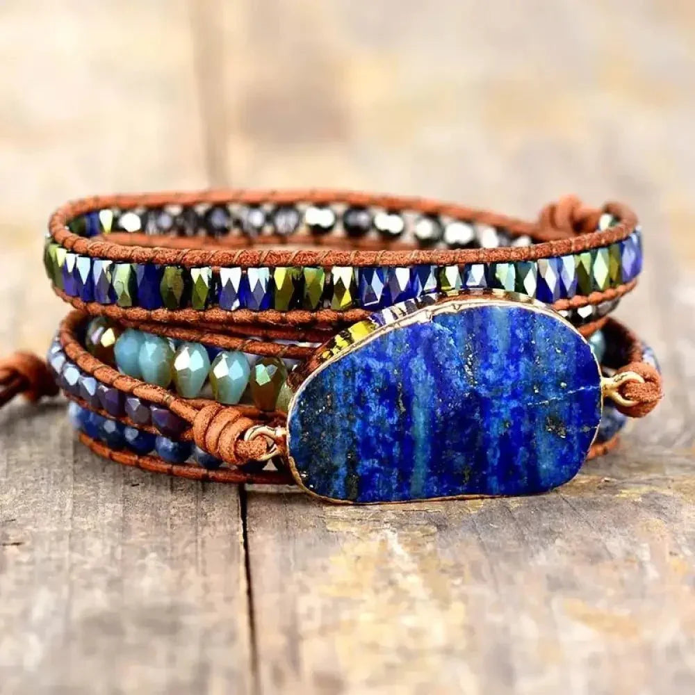 Lapis Lazuli Layered Bracelet - Update AvenueBraceletsTrendsi100500236181273100500236181273Lapis Lazuli Layered BraceletRoyal Blue
