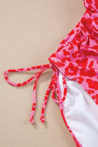 Leopard Cutout Ribbed Side Drawstring One - Piece Swimsuit - Update AvenueTrendsi100100127241672100100127241672c0eed491 - 86a7 - 4eb8 - 8c16 - eee2e56e7892 - MaxStrawberry