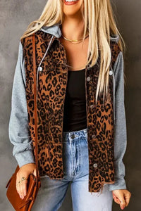 Leopard Distressed Drawstring Hooded Denim Jacket - Update AvenueTrendsi100100887153529100100887153529e397ffd216b9410ab7029e5df8fb02d2 - MaxLeopard