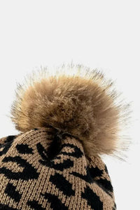 Leopard Pom - Pom Cuffed Beanie - Update AvenueTrendsi100100598493406100100598493406Leopard Pom - Pom Cuffed BeanieKhaki