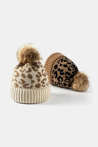 Leopard Pom - Pom Cuffed Beanie - Update AvenueTrendsi100100598498176100100598498176Leopard Pom - Pom Cuffed BeanieBlack