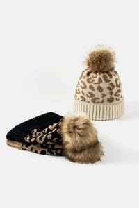 Leopard Pom - Pom Cuffed Beanie - Update AvenueTrendsi100100598498176100100598498176Leopard Pom - Pom Cuffed BeanieBlack