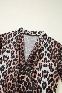Leopard Wrapped V Neck Slim Short Sleeve Top - Update AvenueT-ShirtsTrendsi1001009927037121001009927037121950ccf7 - 2c03 - 49ed - 988a - ba4d2429b7c5 - Max - OriginLeopard