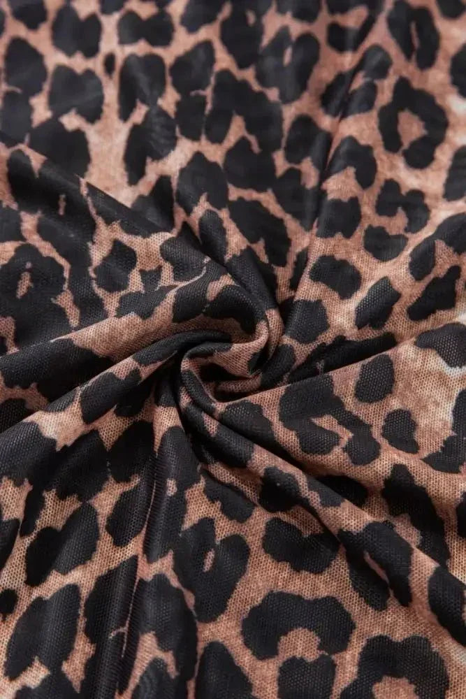 Leopard Wrapped V Neck Slim Short Sleeve Top - Update AvenueT-ShirtsTrendsi100100992703712100100992703712c979e8b7 - 80b9 - 497d - ae68 - 53a8d86030a1 - Max - OriginLeopard
