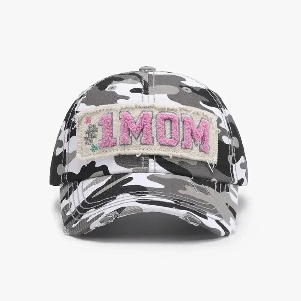 Letter Adjustable Cotton Baseball Cap