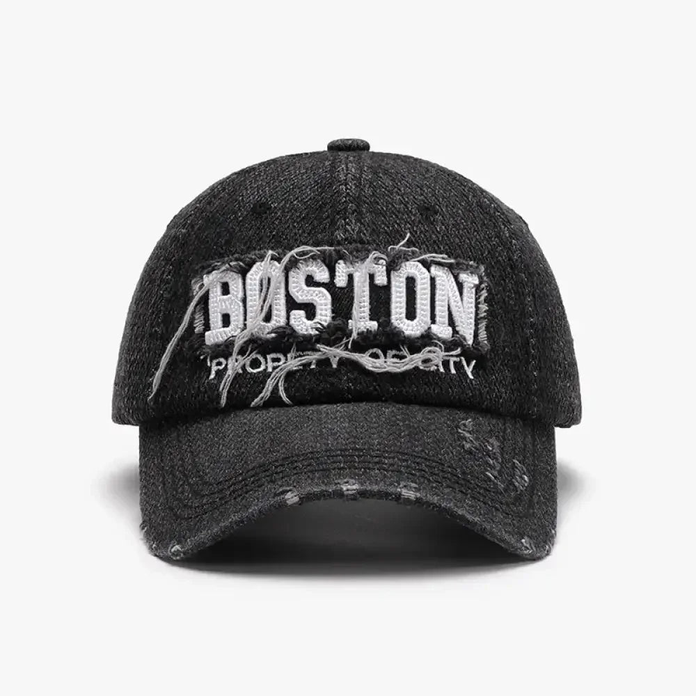 Letter Adjustable Cotton Baseball Cap