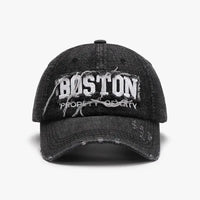 Letter Adjustable Cotton Baseball Cap