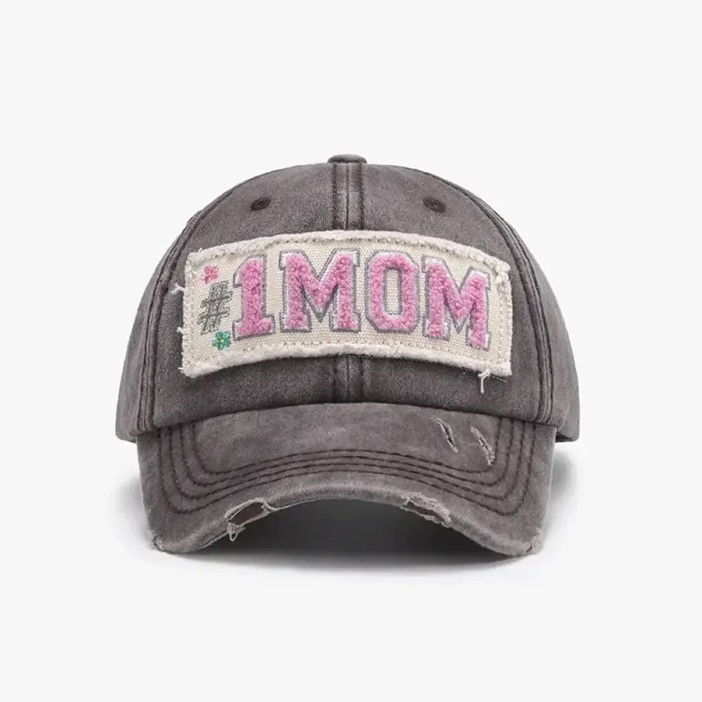 Letter Adjustable Cotton Baseball Cap