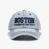 Letter Adjustable Cotton Baseball Cap