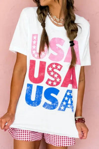 Letter Graphic Round Neck Short Sleeve T-Shirt - Update AvenueT-ShirtsTrendsi1001000414110121001000414110127e732337 - 1093 - 4f42 - 8284 - b85d771a3f92 - Max - OriginWhite