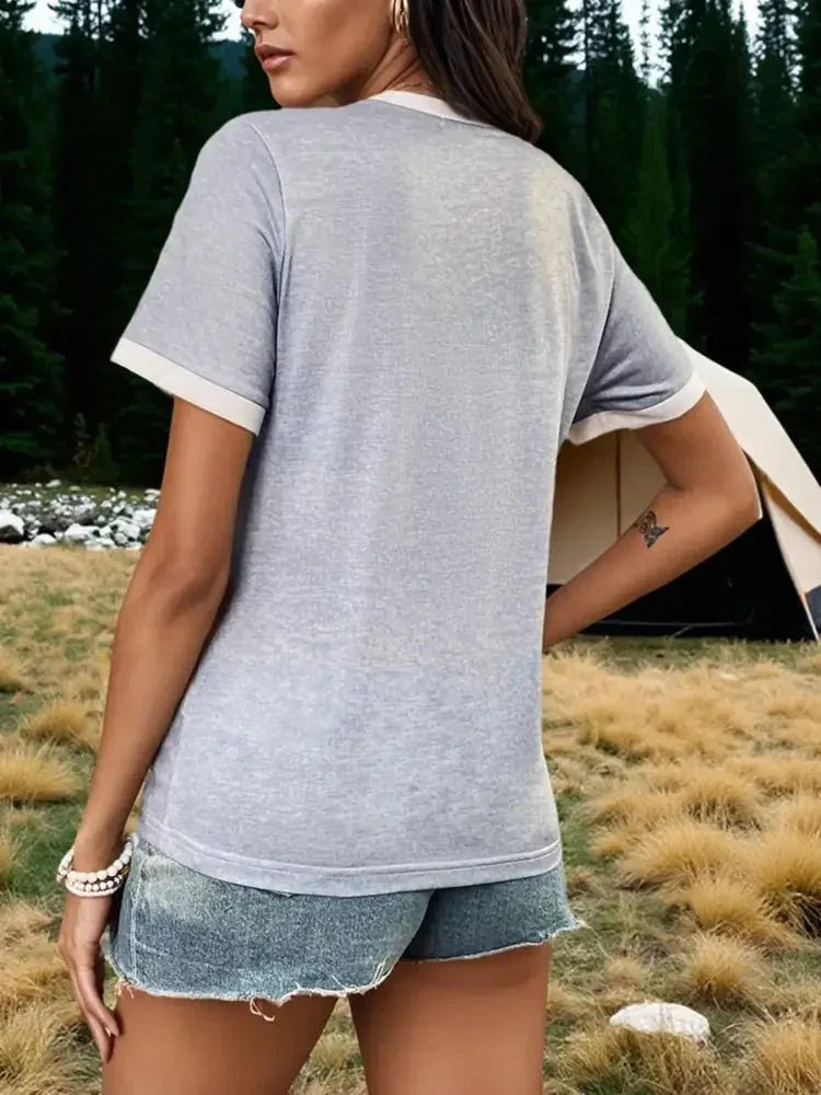 Letter Graphic Round Neck T-Shirt - Update AvenueT-ShirtsTrendsi100100451517654100100451517654b0a881239d01495baa55f893273336ae - Max - OriginLight Gray