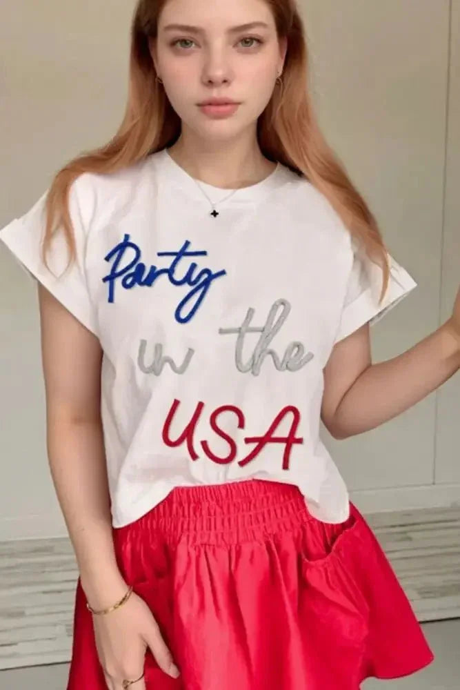 Letter Round Neck Short Sleeve T-Shirt - Update AvenueFestival VibesTrendsi100100269221098100100269221098215b204a - 50b0 - 43c8 - 9518 - 624650ffe4d8 - MaxWhite