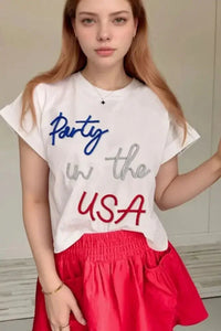 Letter Round Neck Short Sleeve T-Shirt - Update AvenueFestival VibesTrendsi100100269221098100100269221098215b204a - 50b0 - 43c8 - 9518 - 624650ffe4d8 - MaxWhite