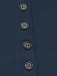 Long Sleeve Button Front Fitted T-Shirt - Update AvenueT-ShirtsTrendsi100100801861389100100801861389f1db8c73 - 27a4 - 4cd9 - a50f - f2fea0515e13 - Max - OriginDark Blue