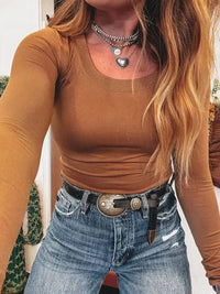 Long Sleeve Crop T-Shirt - Update AvenueT-ShirtsTrendsi1001000547913711001000547913714db7c5b3 - c5ae - 4b15 - a057 - 1240be479188 - Max - OriginCamel