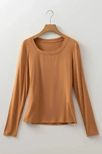 Long Sleeve Crop T-Shirt - Update AvenueT-ShirtsTrendsi10010005479137110010005479137170f5f3be - e2ad - 4b96 - b79b - a96e0a805c72 - Max - OriginCamel