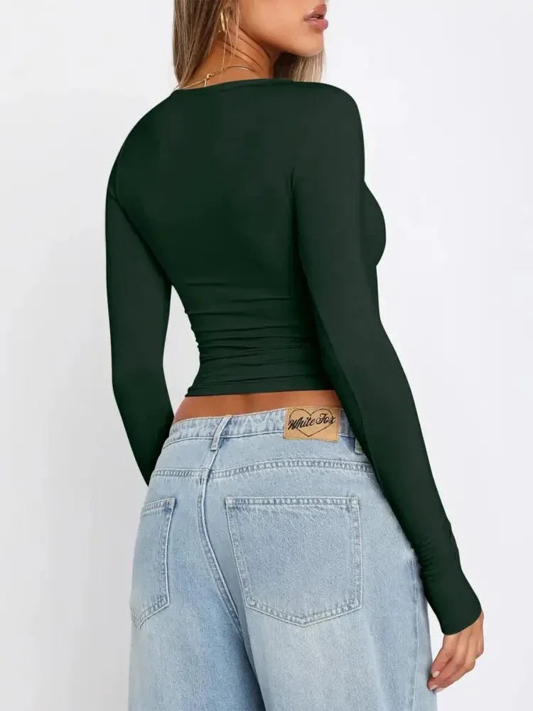 Long Sleeve Cropped T-Shirt - Update AvenueT-ShirtsTrendsi10010008882132110010008882132154c8e470 - 1c0c - 41ca - 862c - 5595a6238dcc - Max - OriginBlack Forest
