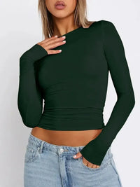 Long Sleeve Cropped T-Shirt - Update AvenueT-ShirtsTrendsi10010008882132110010008882132165a521a4 - afe7 - 4de1 - 9ea1 - e19956a1d4d9 - Max - OriginBlack Forest