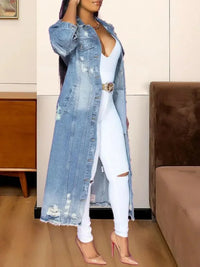 Long Sleeve Raw Hem Denim Jacket - Update AvenueTrendsi1001001780833341001001780833345fbbccd6322b4a26b18966a2f23d70c7 - MaxLight
