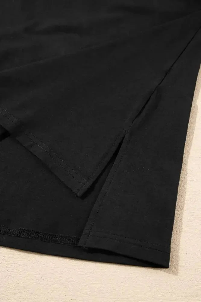 Loose Half Sleeve Hi Low Hem T Shirt - Update AvenueT-ShirtsTrendsi1001005707237561001005707237568fca07a2 - fd3a - 4a6c - 94b2 - 017939ee5e22 - Max - OriginBlack