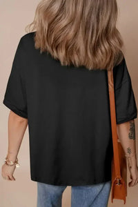 Loose Half Sleeve Hi Low Hem T Shirt - Update AvenueT-ShirtsTrendsi10010057072706210010057072706280cad49a - adf4 - 47b6 - ad2d - 18919e1289c2 - Max - OriginWhite
