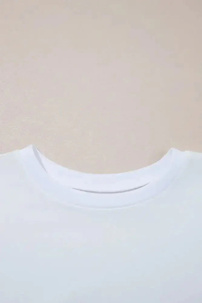 Loose Half Sleeve Hi Low Hem T Shirt - Update AvenueT-ShirtsTrendsi100100570727062100100570727062ddc08273 - c109 - 44c7 - bd48 - 223daa83bc36 - Max - OriginWhite