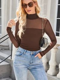 Lovelet Mock Neck Long Sleeve Top - Update AvenueFestival VibesTrendsi1001007026483491001007026483495b039662 - ac35 - 4ae8 - a521 - 3d9582068f01 - MaxBrown