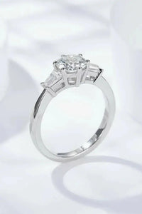 Loyal Love 1 Carat Moissanite Platinum - Plated Ring - Update AvenueRingTrendsi101300254691450101300254691450Loyal Love 1 Carat Moissanite Platinum - Plated RingSilver