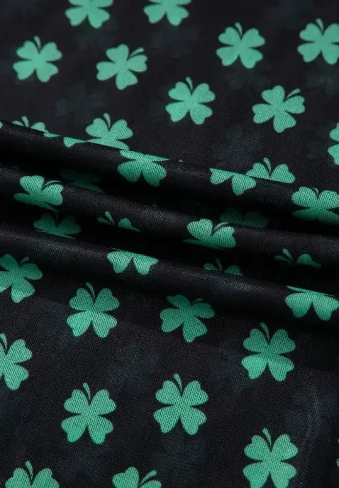 Lucky Clover Mock Neck Long Sleeve Bodysuit - Update AvenueTrendsi100100724185540100100724185540f92b496a - 763c - 4d39 - 9f40 - ca2a9ba8aabe - MaxDark Green
