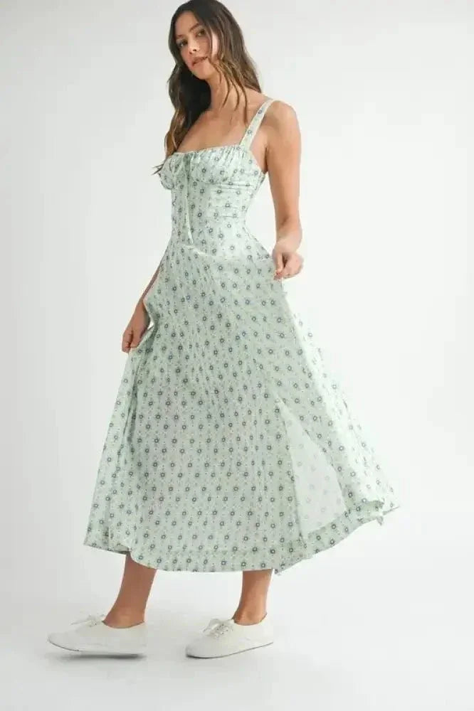 MABLE Floral Print Bustier Back Lace Up Midi Dress - Update AvenueEffortless Elegance: DressesTrendsi1001000637513301001000637513307a5f2766a52f4b4da3e6cf226264d9dc - Max - OriginMINT