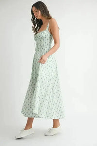 MABLE Floral Print Bustier Back Lace Up Midi Dress - Update AvenueEffortless Elegance: DressesTrendsi100100063751330100100063751330b6531f7fa4e846c0afa4cc3e62b483ed - Max - OriginMINT