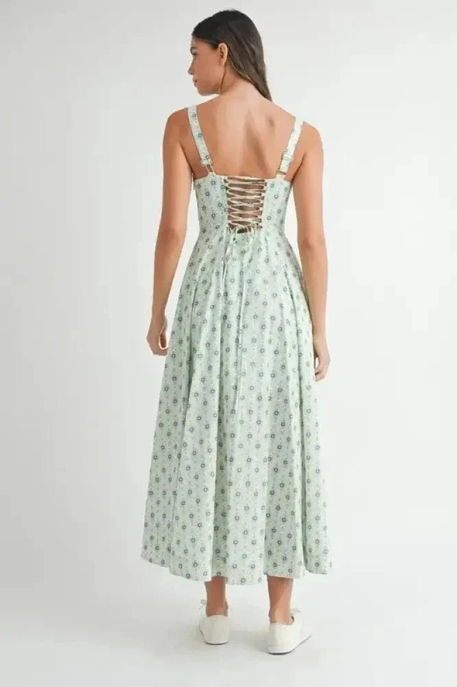 MABLE Floral Print Bustier Back Lace Up Midi Dress - Update AvenueEffortless Elegance: DressesTrendsi1001000637513301001000637513301892464f37794747a009c4a1d8b4f382 - Max - OriginMINT