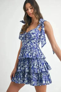 MABLE Floral Print Shoulder Tie Layered Mini Dress - Update AvenueEffortless Elegance: DressesTrendsi1001007747214131001007747214132f22f75df7ec4600965d3dc21152acab - Max - OriginRoyal Blue