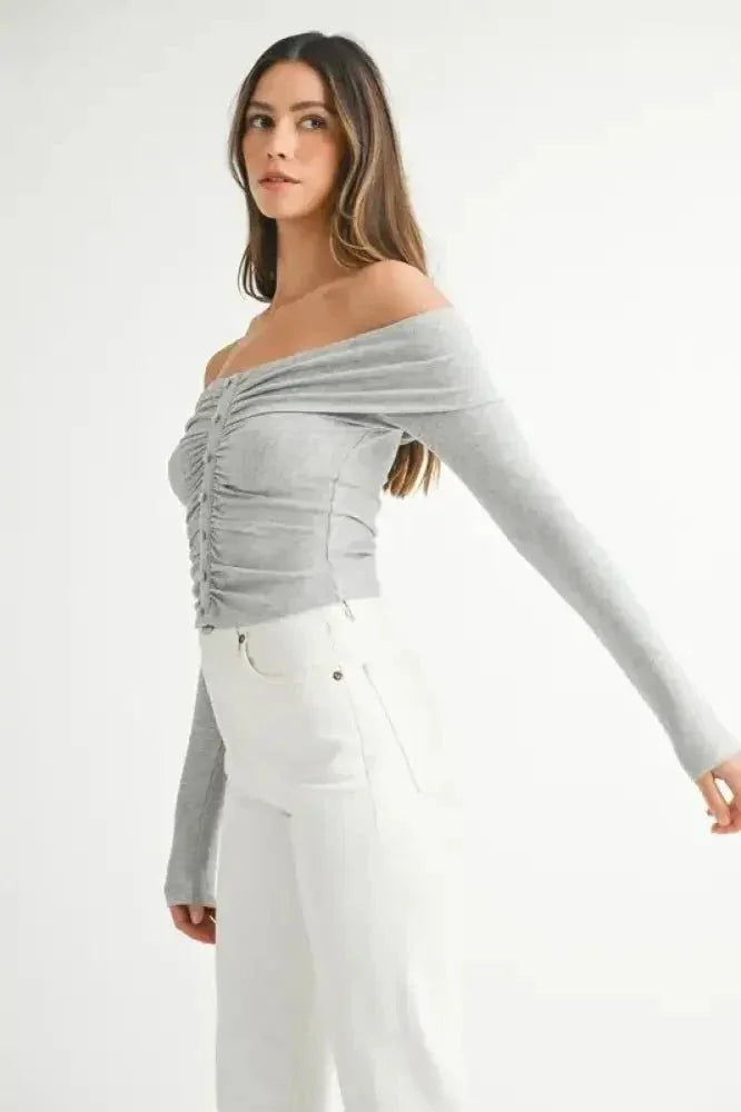 MABLE Off - Shoulder Long Sleeve T-Shirt - Update AvenueT-ShirtsTrendsi100100804111933100100804111933e35fb9f0 - d5ae - 425b - 9ab1 - e6141a505d7c - Max - OriginLight Gray