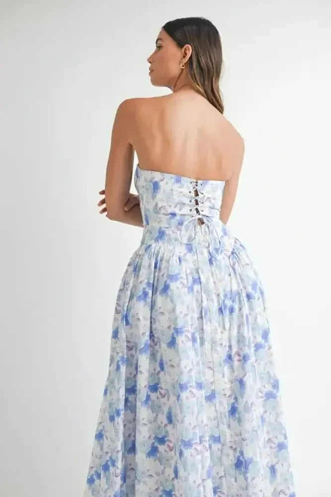 MABLE Sweetheart Neckline Floral Printed Midi Dress - Update AvenueEffortless Elegance: DressesTrendsi100100776821915100100776821915c789863e866f4988b1ae3a7ccd2218f3 - Max - OriginBlue