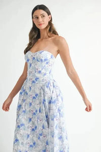 MABLE Sweetheart Neckline Floral Printed Midi Dress - Update AvenueEffortless Elegance: DressesTrendsi1001007768219151001007768219152bf10e0d0a664832ad6f161d8605ad58 - Max - OriginBlue