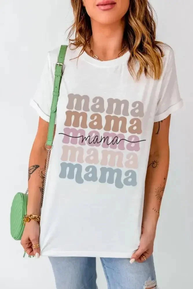 MAMA Letter Crew Neck Tee - Update AvenueT-ShirtsTrendsi100100422543942100100422543942cb5aa3d6 - 662e - 4907 - 83ff - 6c1e00625191 - Max - OriginWhite