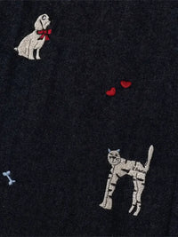 Men's Animal Wide Leg Jeans