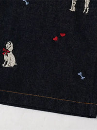 Men's Animal Wide Leg Jeans